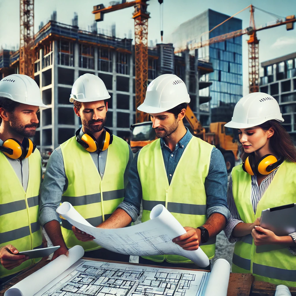 chefs de chantier roumains