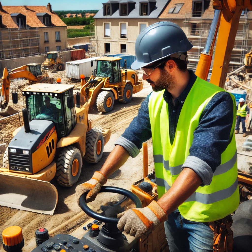 Conducteur d'Engin de Chantier